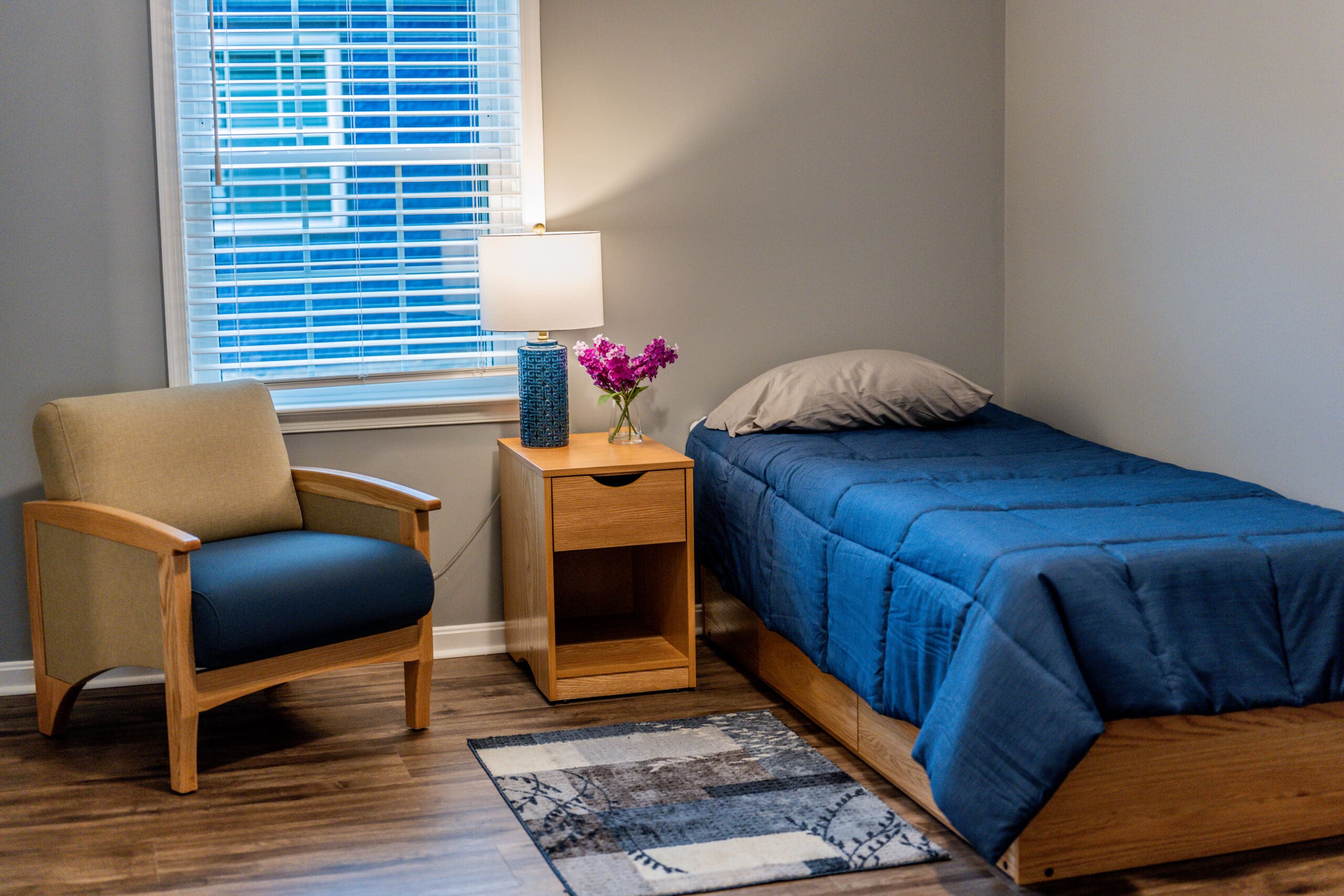 Private Room A cozy room for seniors